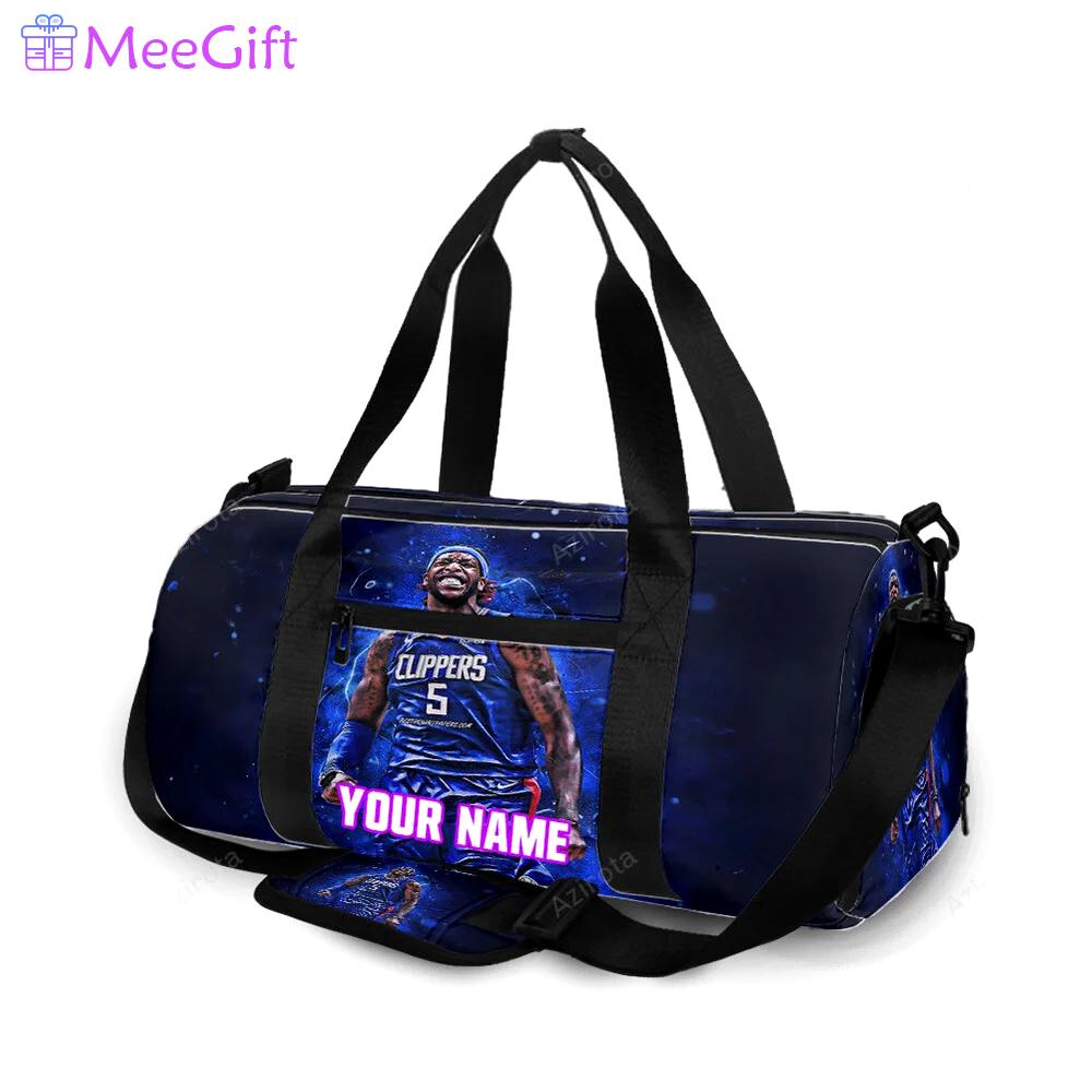 Los angeles clippers montrezl harrell 5 personalized name travel bag gym bag 1546 Travel Bag