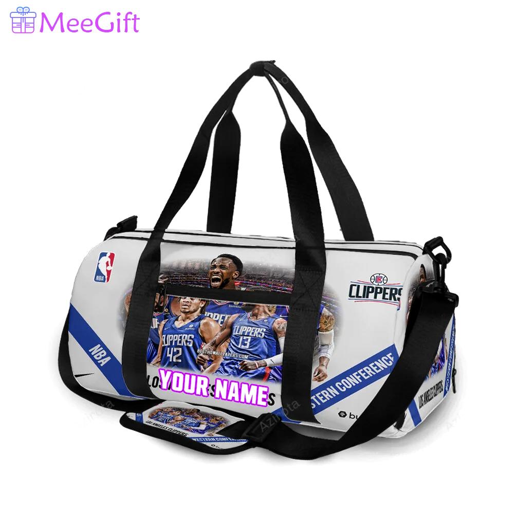 Los angeles clippers team1 personalized name travel bag gym bag 1516 Travel Bag