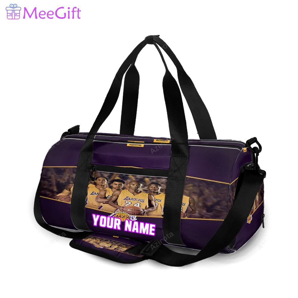Los angeles lakers players v13 personalized name travel bag gym bag 1944 Travel Bag