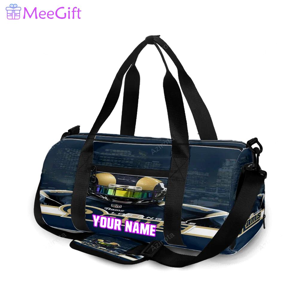 Los angeles rams cobie durant1 personalized name travel bag gym bag 1954 Travel Bag