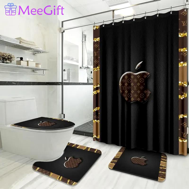 Louis vuitton bathroom sets bath mat hypebeast luxury fashion brand home decor Bathroom Set