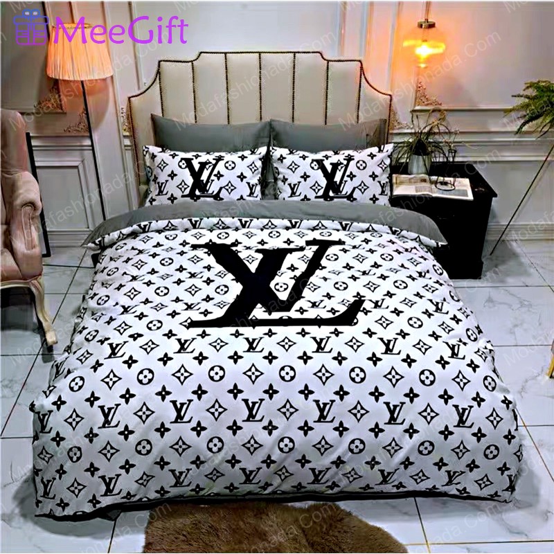 Louis vuitton logo type 1657 Bedding Sets home decor luxury ideas hyperbeast Bedroom blankets sheets duvet bed linen covers premium fashion brand bedclothes bedspread