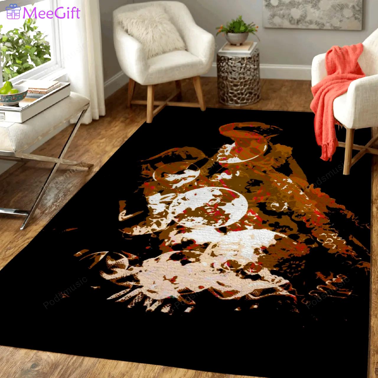 Lovers man life style music art for fans area rug living room carpet rug regtangle carpet floor decor home decor Rectangle Rug