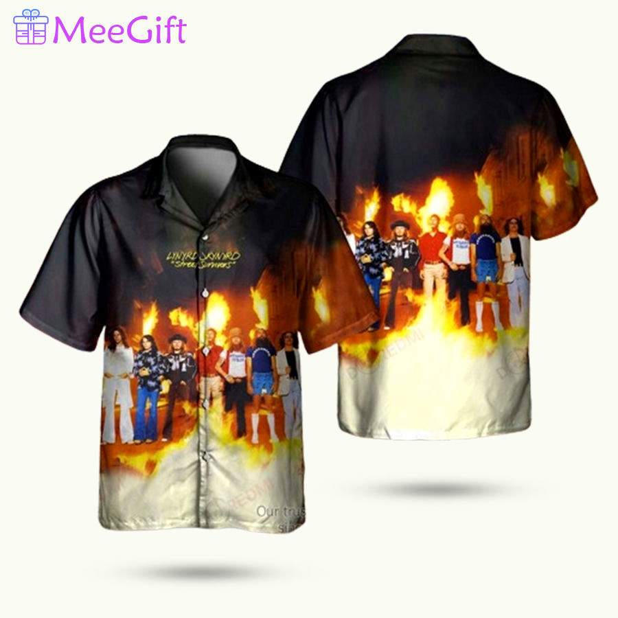 Lynyrd skynyrd band street survivors hawaiian shirt Hawaii Shirt Shorts & Flip Flops