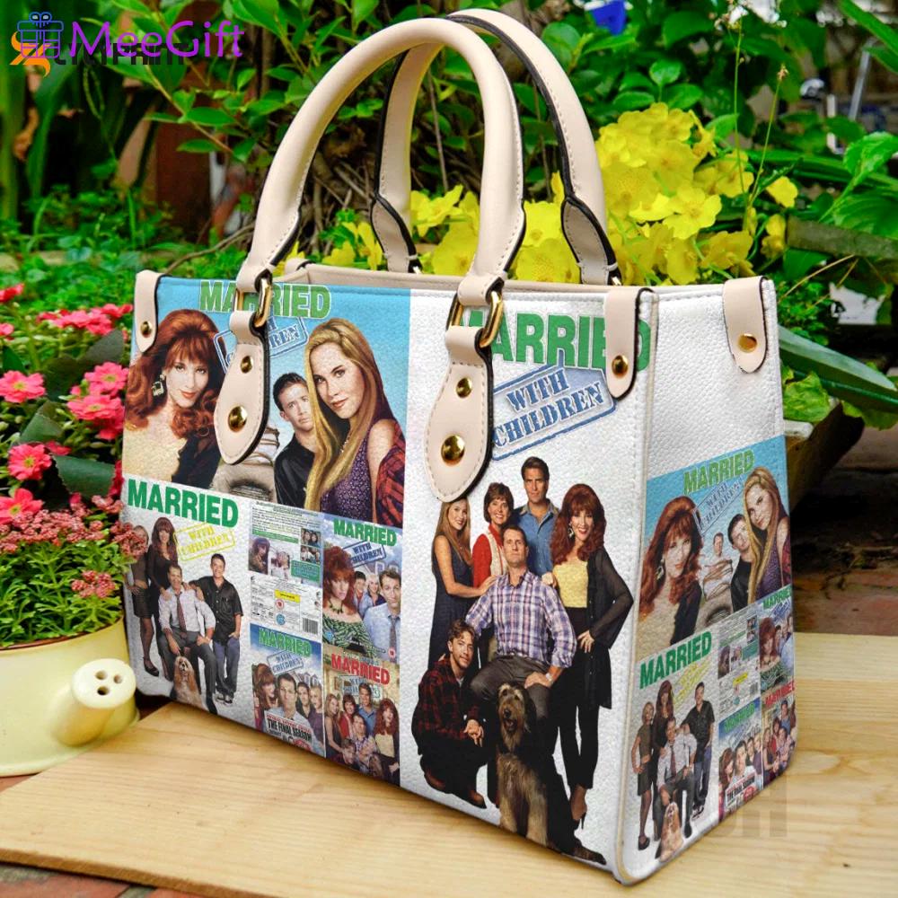 Married with children leather bag for women gift 3997 Women Leather Hand Bag