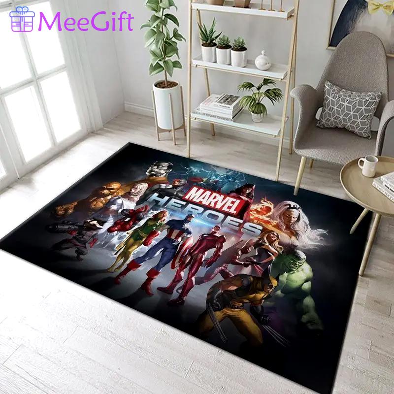 Marvel heroes game mutant area rug living room and bed room rug rug regtangle carpet floor decor home decor v11185 Rectangle Rug