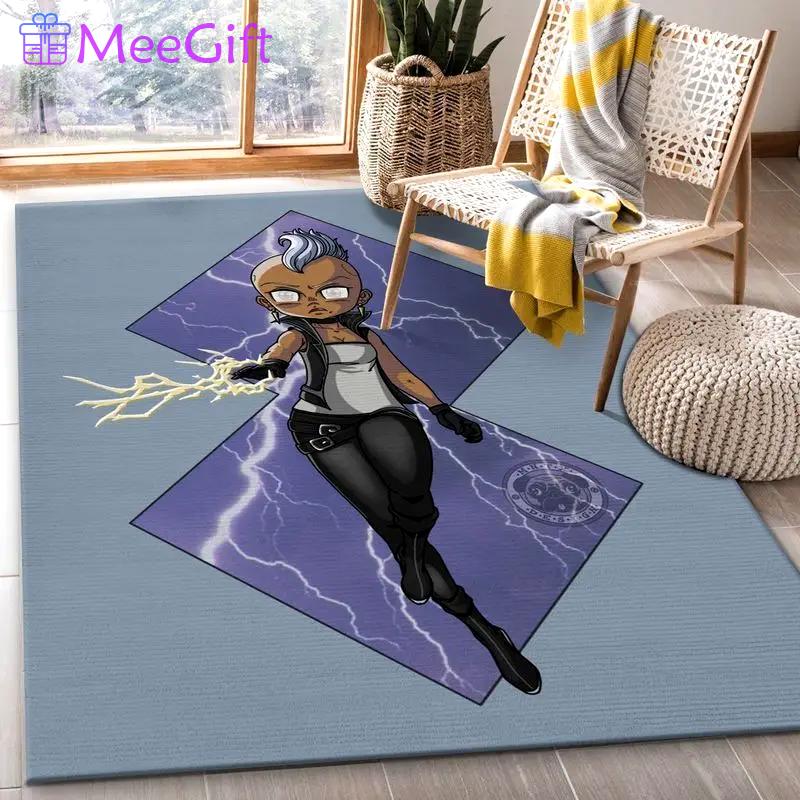 Marvel x men storm area rug living room and bed room rug rug regtangle Rectangle Rug