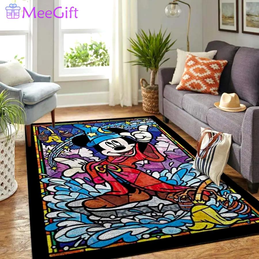 Mickey carpet floor area rug living room rug home decorhome decorbedroom living room decor Rectangle Rug