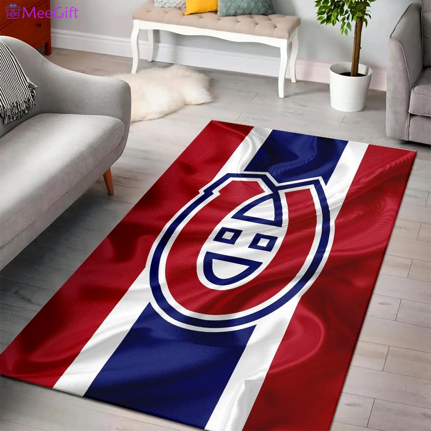 Montreal canadiens area rugs nhl hockey living room carpet team logo 2002204 Rectangle Rug