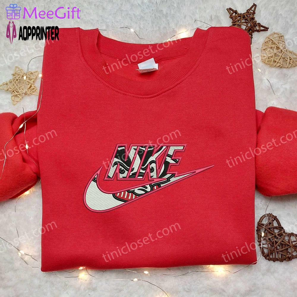 Mrbadger x nike embroidered shirt the wind in the willows 1995 nike shirt Embroidered Shirt
