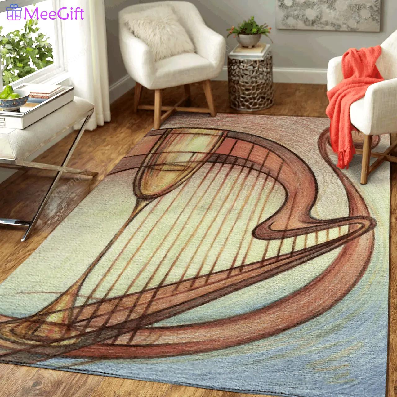 Music passion romance passion for music art for fans area rug living room carpet rug regtangle carpet floor decor home decor Rectangle Rug