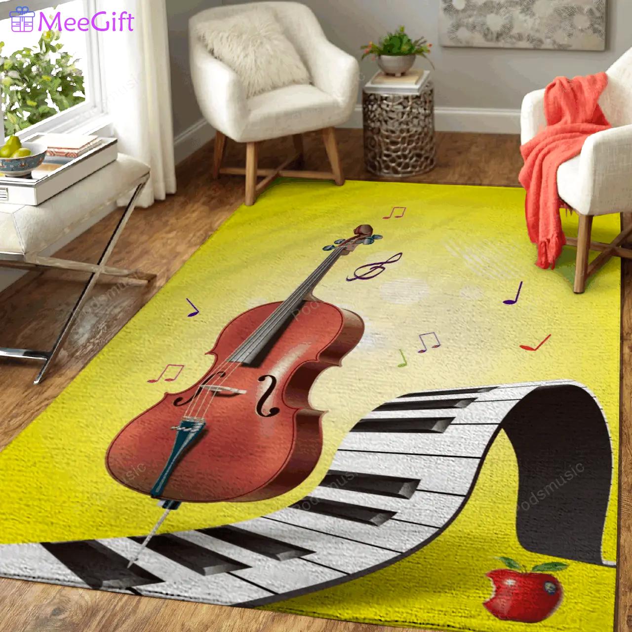 Music tayyab art gallery art for fans area rug living room carpet rug regtangle carpet floor decor home decor Rectangle Rug