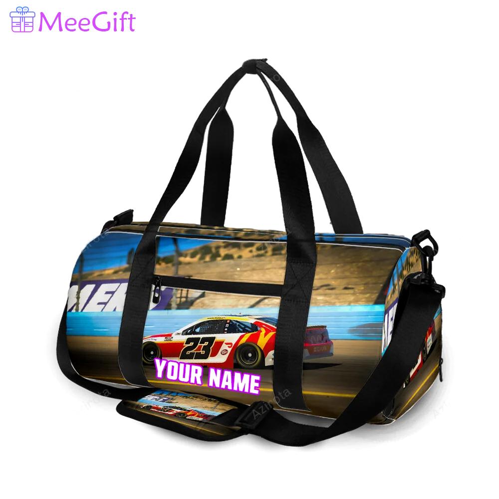 Nascar 23xi racing cars1 personalized name travel bag gym bag 1799 Travel Bag