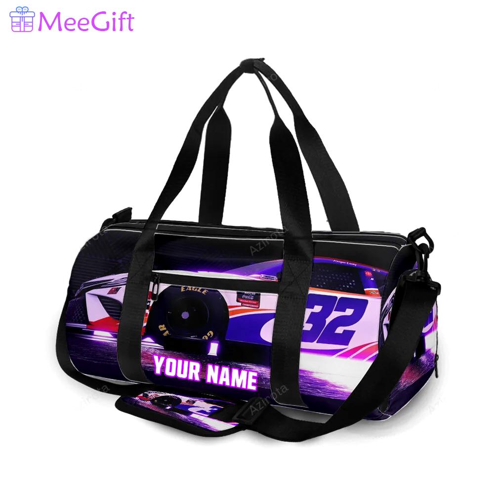 Nascar 23xi racing cars15 personalized name travel bag gym bag 47 Travel Bag