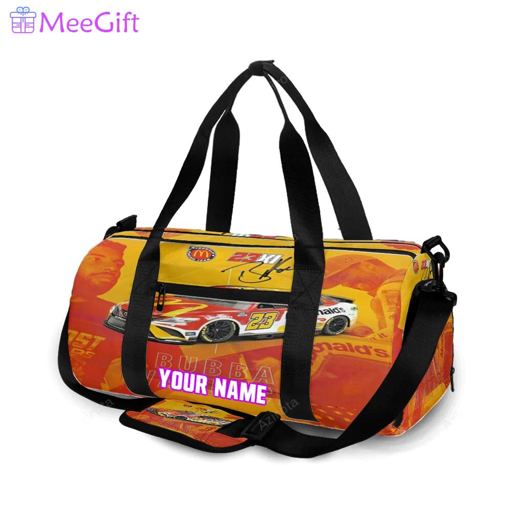 Nascar 23xi racing cars19 personalized name travel bag gym bag 1112 Travel Bag