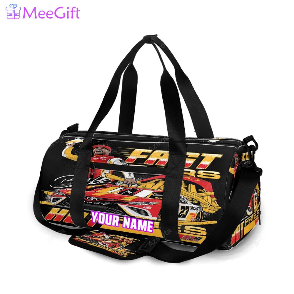 Nascar 23xi racing cars20 personalized name travel bag gym bag 1607 Travel Bag