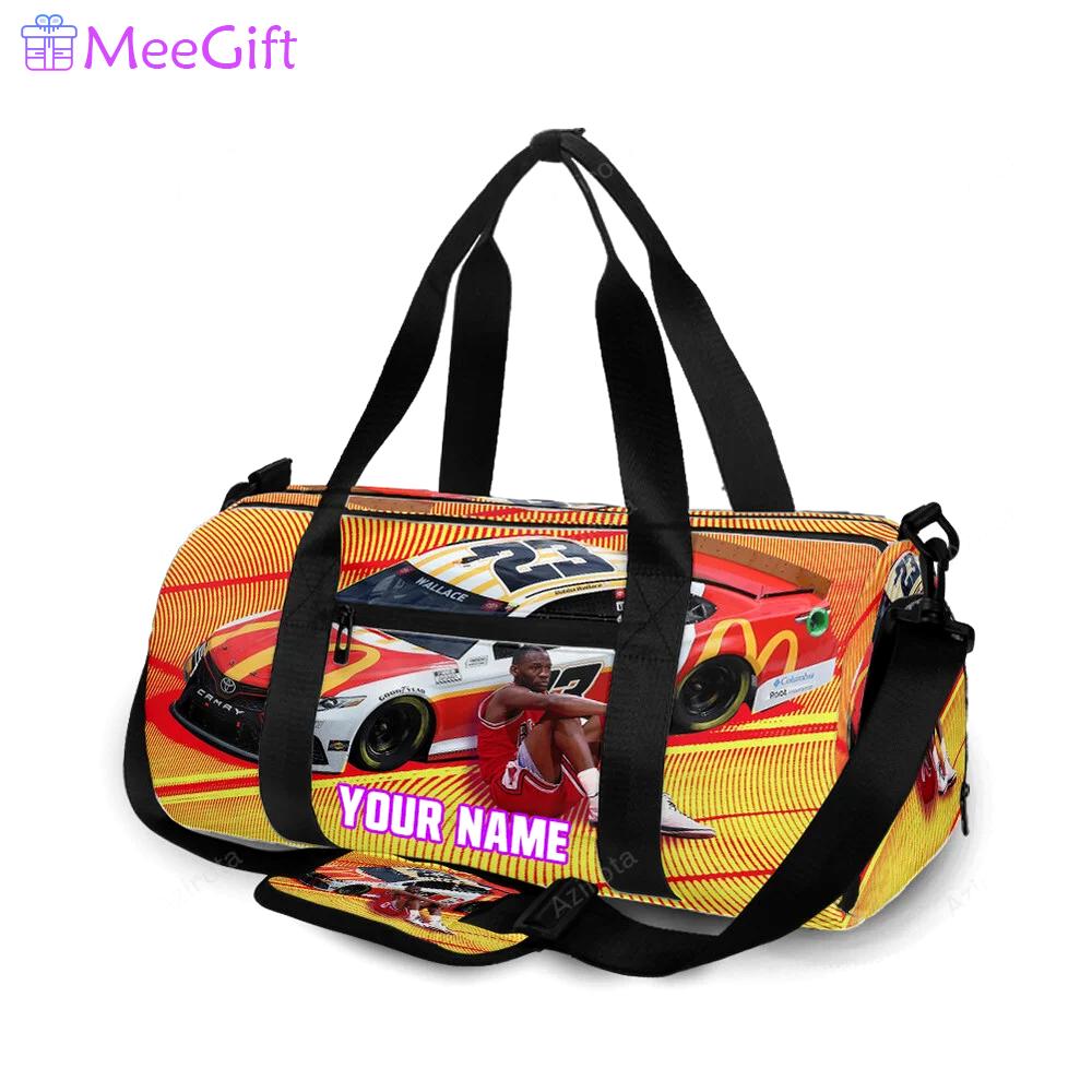 Nascar 23xi racing players4 personalized name travel bag gym bag 386 Travel Bag