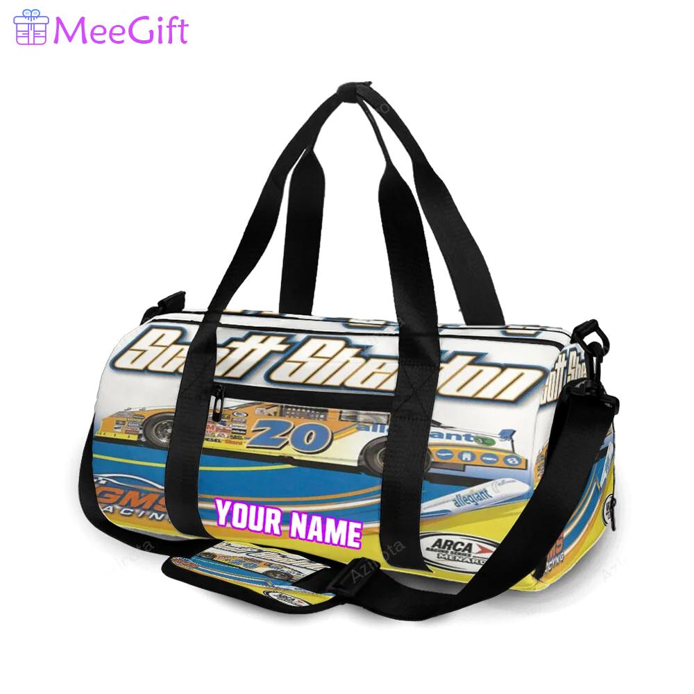 Nascar gms racing cars7 personalized name travel bag gym bag 929 Travel Bag