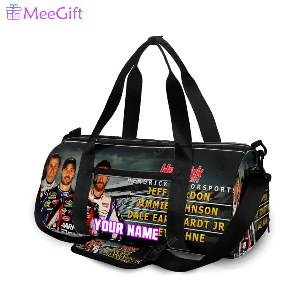 Nascar hendrick drivers2 personalized name travel bag gym bag 210 Travel Bag