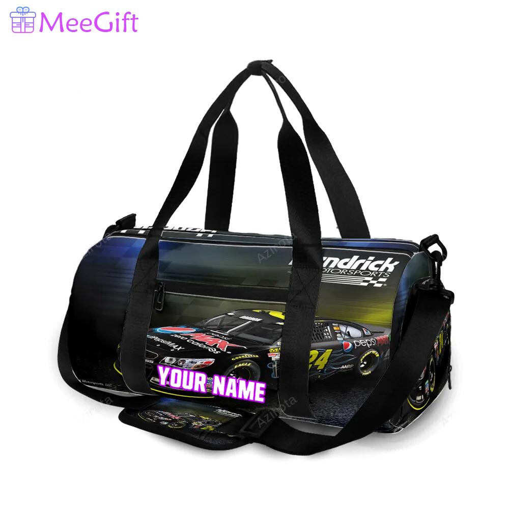 Nascar hendrick motorsports car10 personalized name travel bag gym bag 24 Travel Bag
