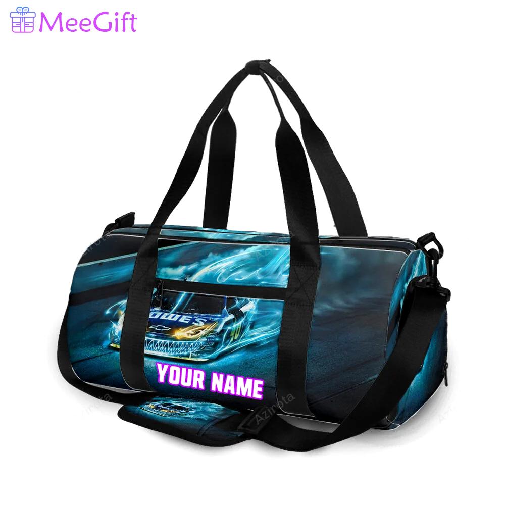 Nascar hendrick motorsports car21 personalized name travel bag gym bag 1778 Travel Bag