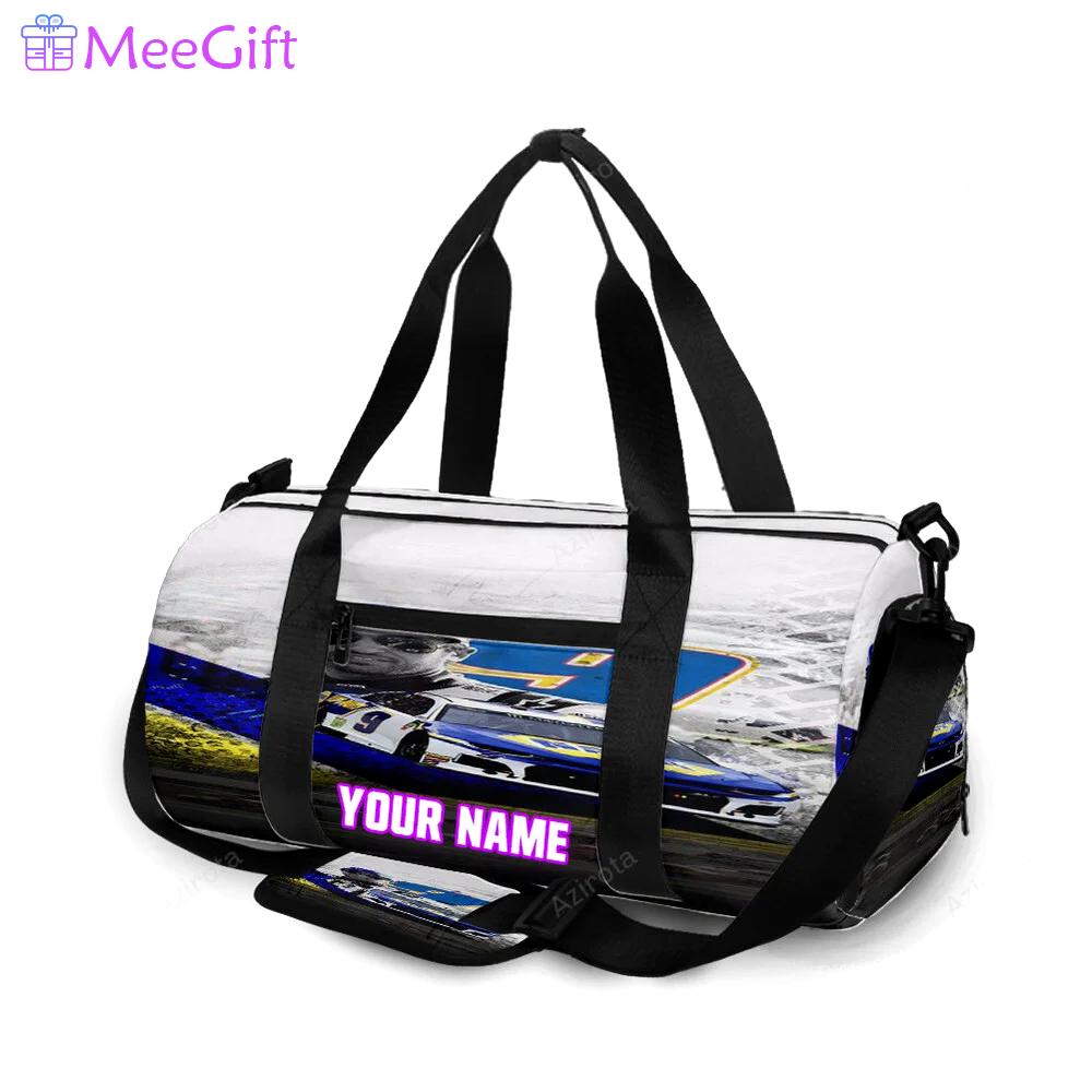 Nascar hendrick motorsports chase elliott12 personalized name travel bag gym bag 1039 Travel Bag