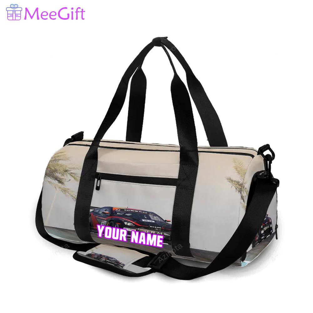 Nascar jr motorsports car2 personalized name travel bag gym bag 736 Travel Bag