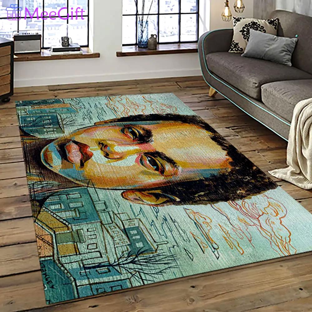 Nasir rapper hiphop music retangle carpet area rug home decor best gift for fan and friends na5 Rectangle Rug