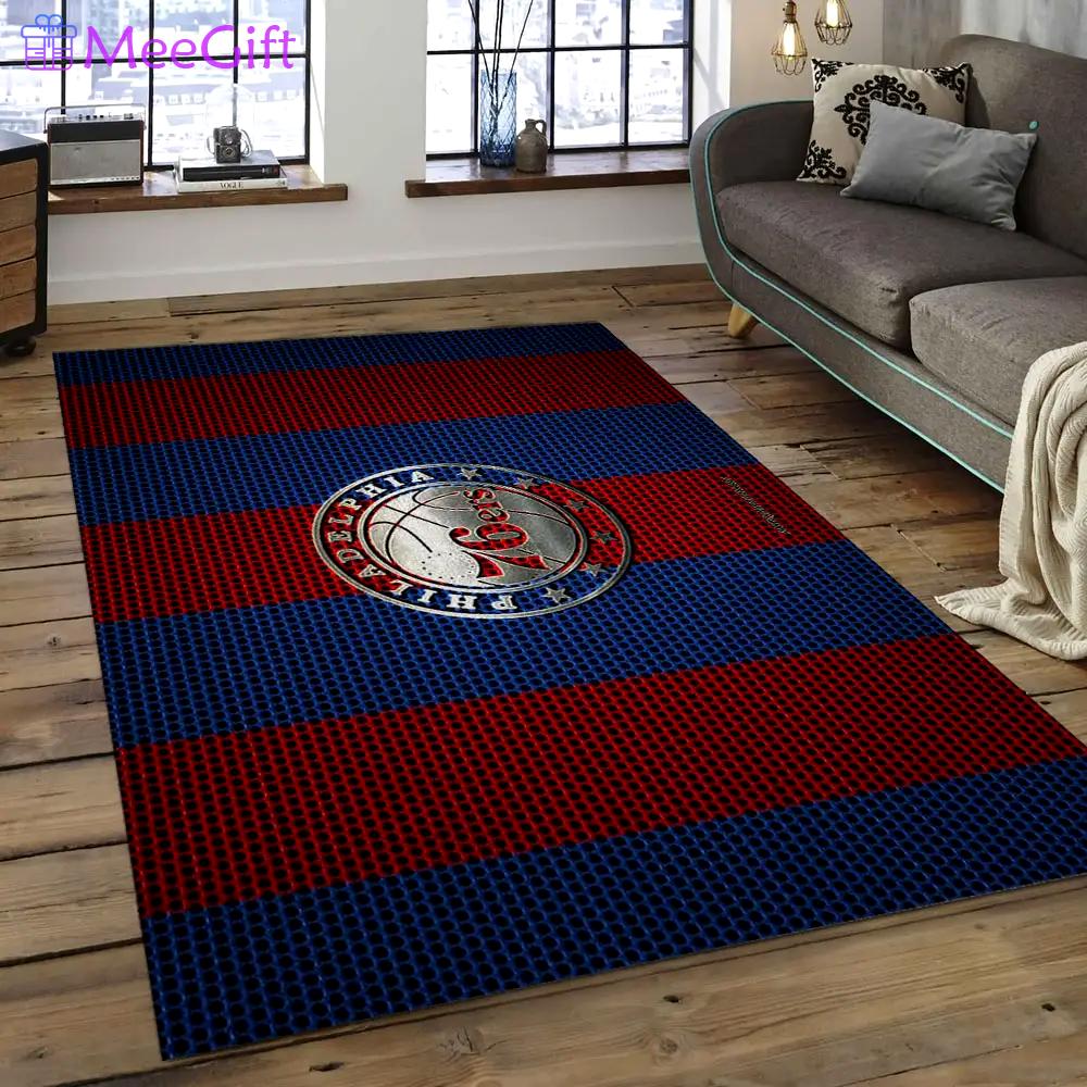 Nba charlotte hornets basketball legend team logo rectangle area ch19 Rectangle Rug