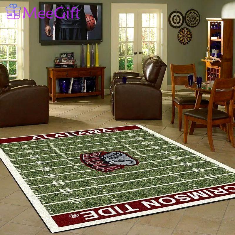 Ncaa alabama crimson tide carpet living room rugs f102140 rug regtangle 2 Rectangle Rug