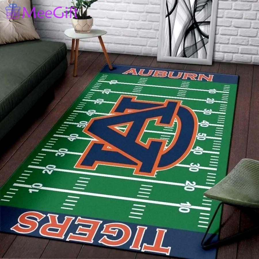 Ncaa auburn tigers home field area sport custom area floor home decor Rectangle Rug