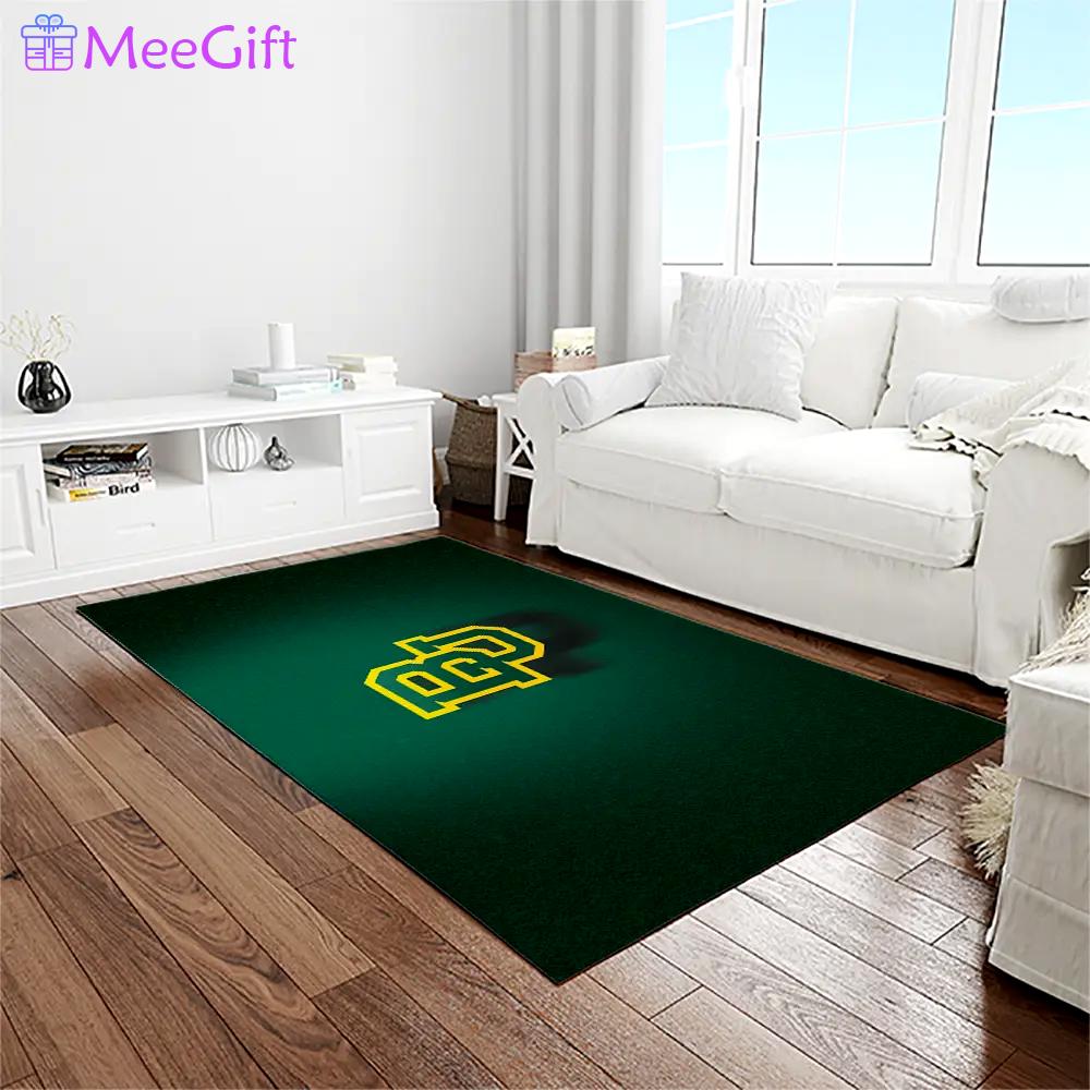 Ncaa baylor bears sport basketball and foolball team logo rectangle area rug bb30 Rectangle Rug