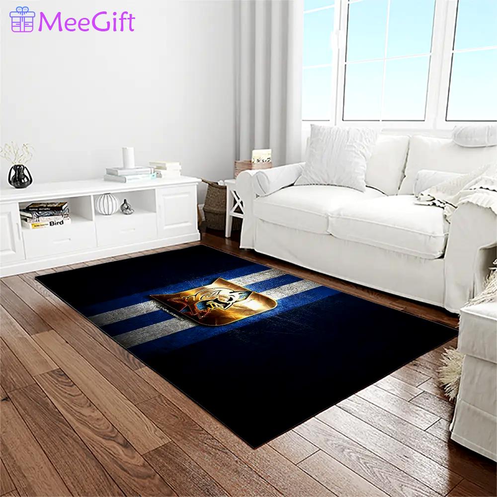Ncaa duke blue devils college sport basketball and foolball team logo rectangle area rug dbs05 Rectangle Rug