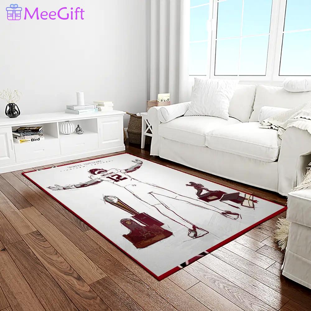 Ncaa texas a&m aggies college sport basketball and foolball team logo rectangle area rug tama57 Rectangle Rug