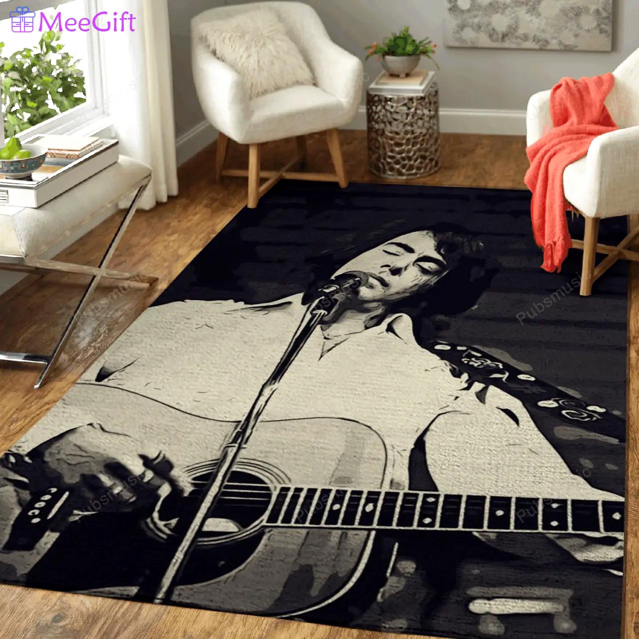 Neil diamond art 3 music artist art for fans area rug living room carpet rug regtangle carpet floor decor home decor Rectangle Rug