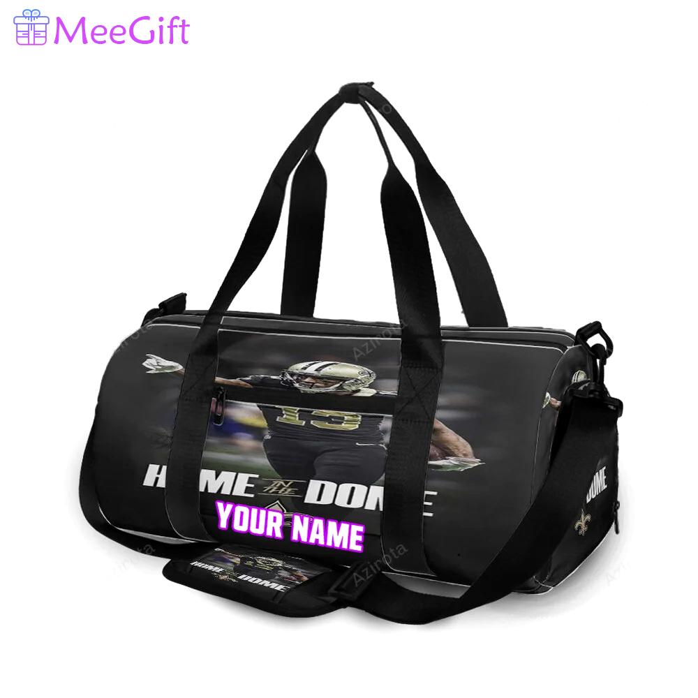 New orleans saints michael thomas2 personalized name travel bag gym bag 1958 Travel Bag