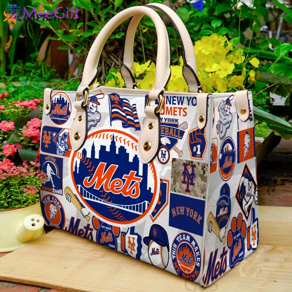 New york mets lover leather bag g95 2144 Women Leather Hand Bag