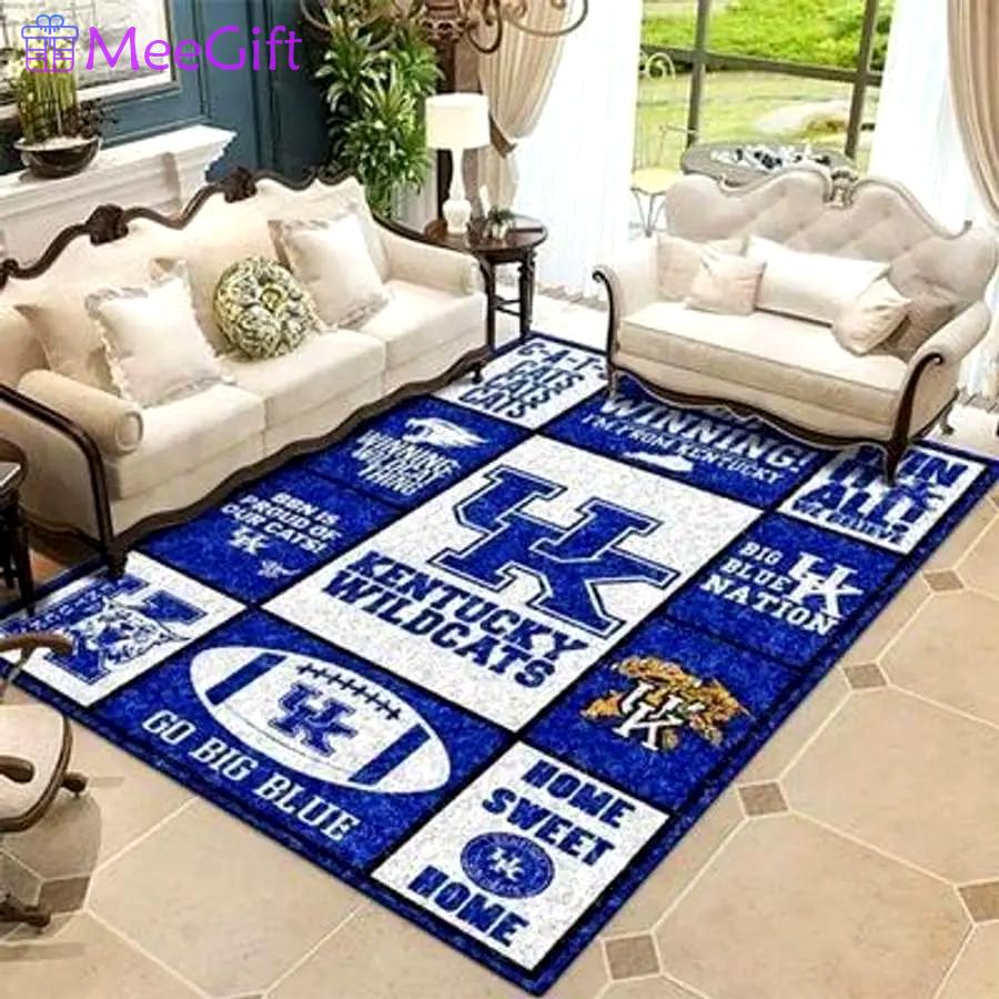 Nfl kentucky wildcats rug living room living room rug Rectangle Rug