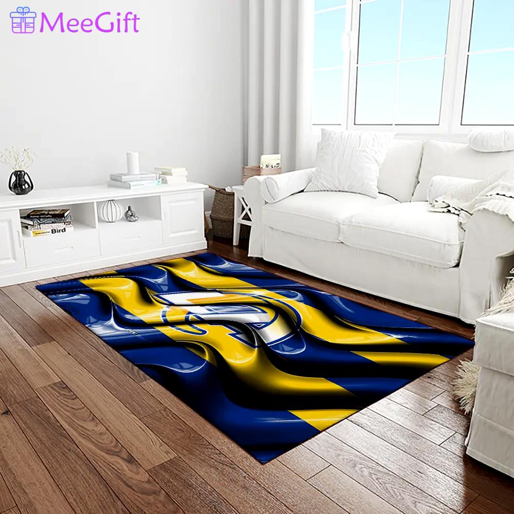 Nfl los angeles rams football team logo rectangle area rug lar60 Rectangle Rug