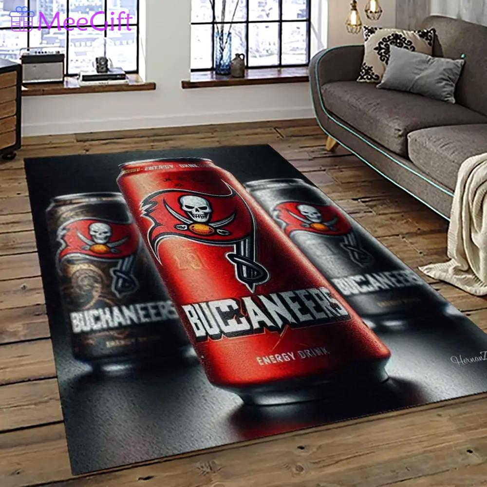 Nfl tampa bay buccaneers football team logo sport carpet area rug home decor best gift for friends tpbb47 Rectangle Rug