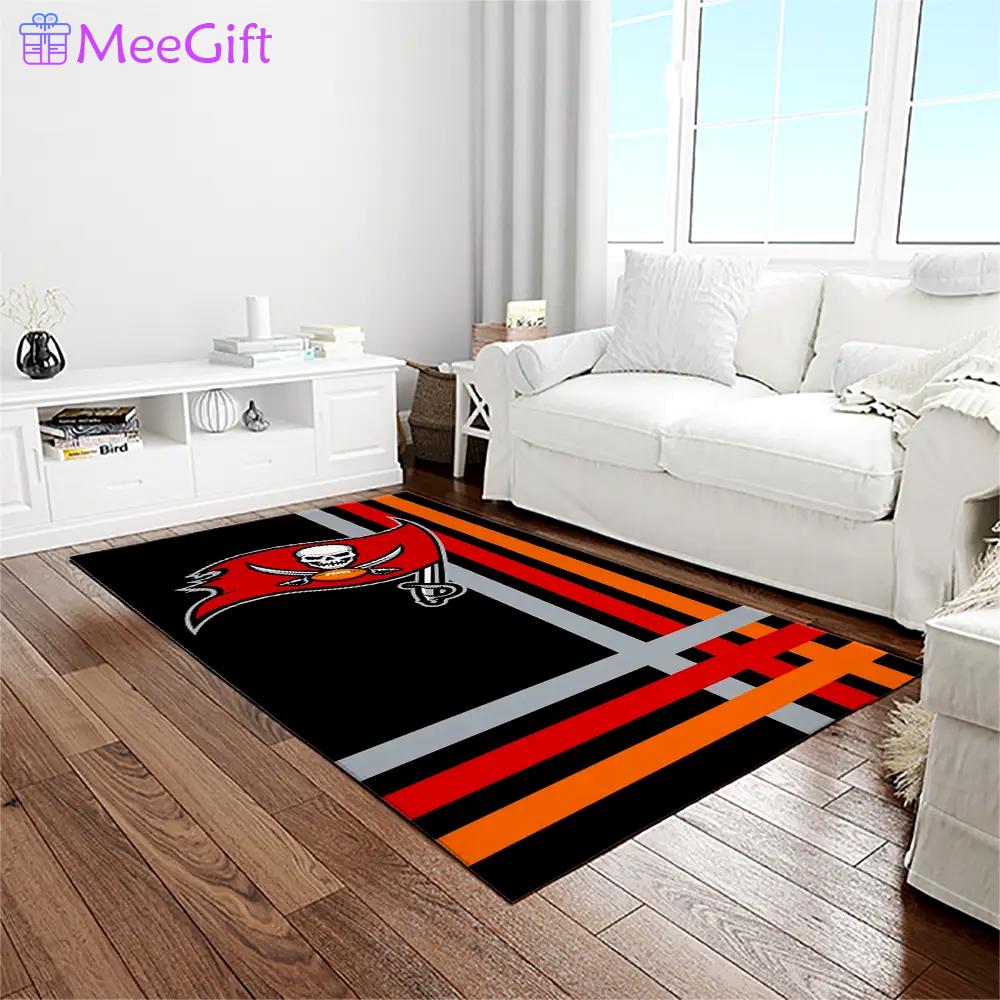 Nfl tampa bay buccaneers team logo rectangle area rug tbb13 Rectangle Rug