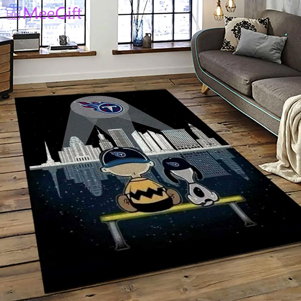 Nfl tennessee titans football team logo sport carpet area rug home decor best gift for friends tt52 Rectangle Rug