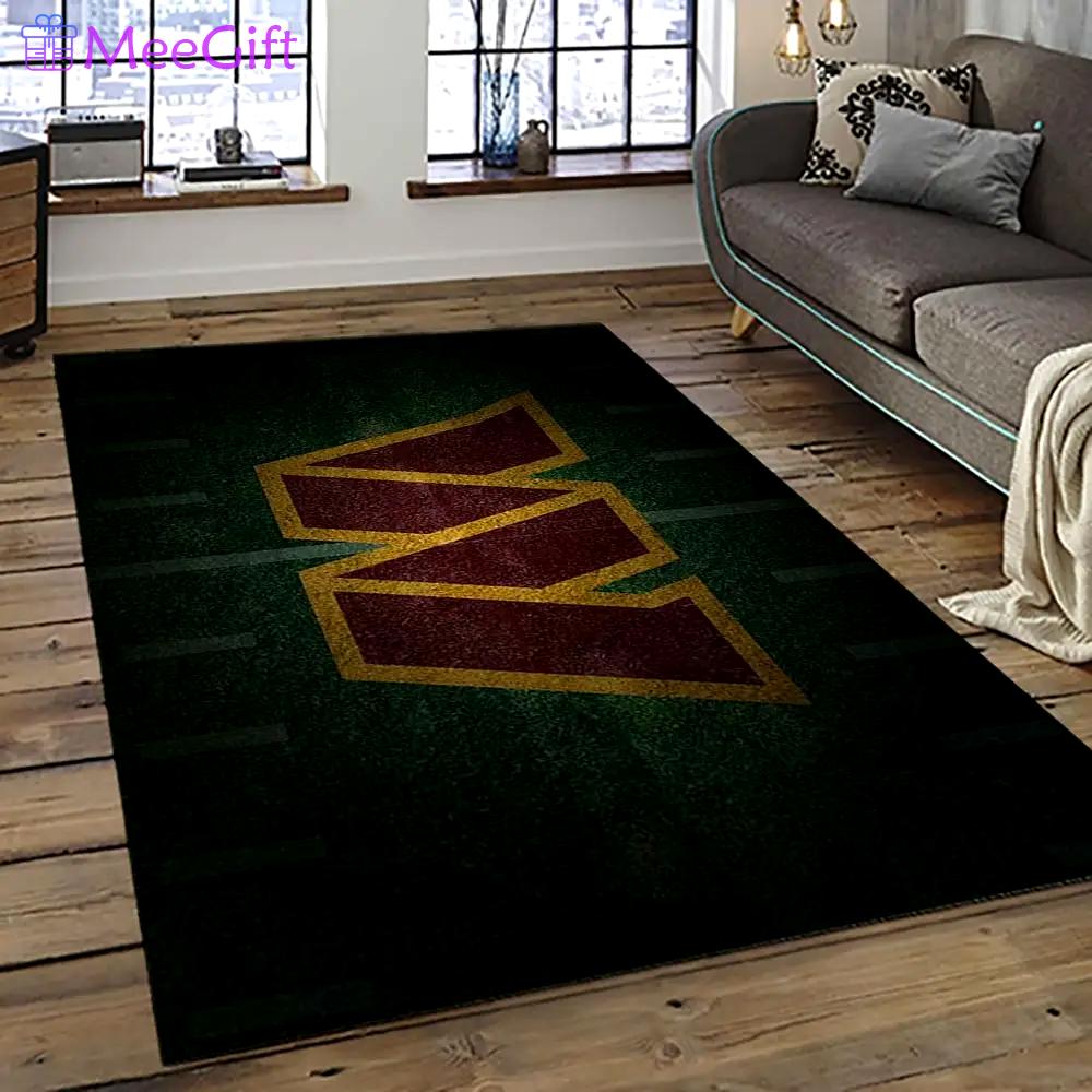 Nfl washington commanders football team logo sport carpet area rug home decor best gift for friends wscd37 Rectangle Rug