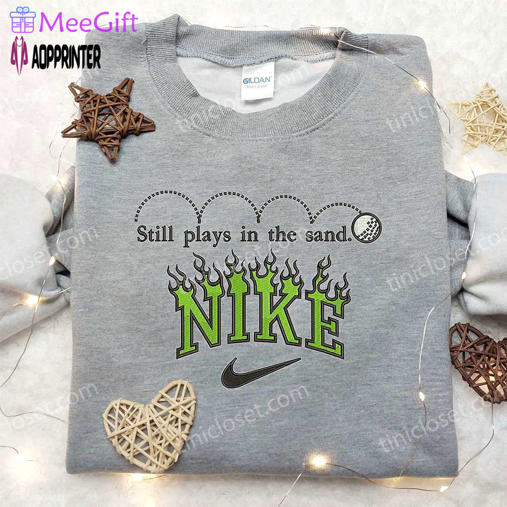 Nike baseball embroidered sweatshirt: mlb sport inspired shirt Embroidered Shirt