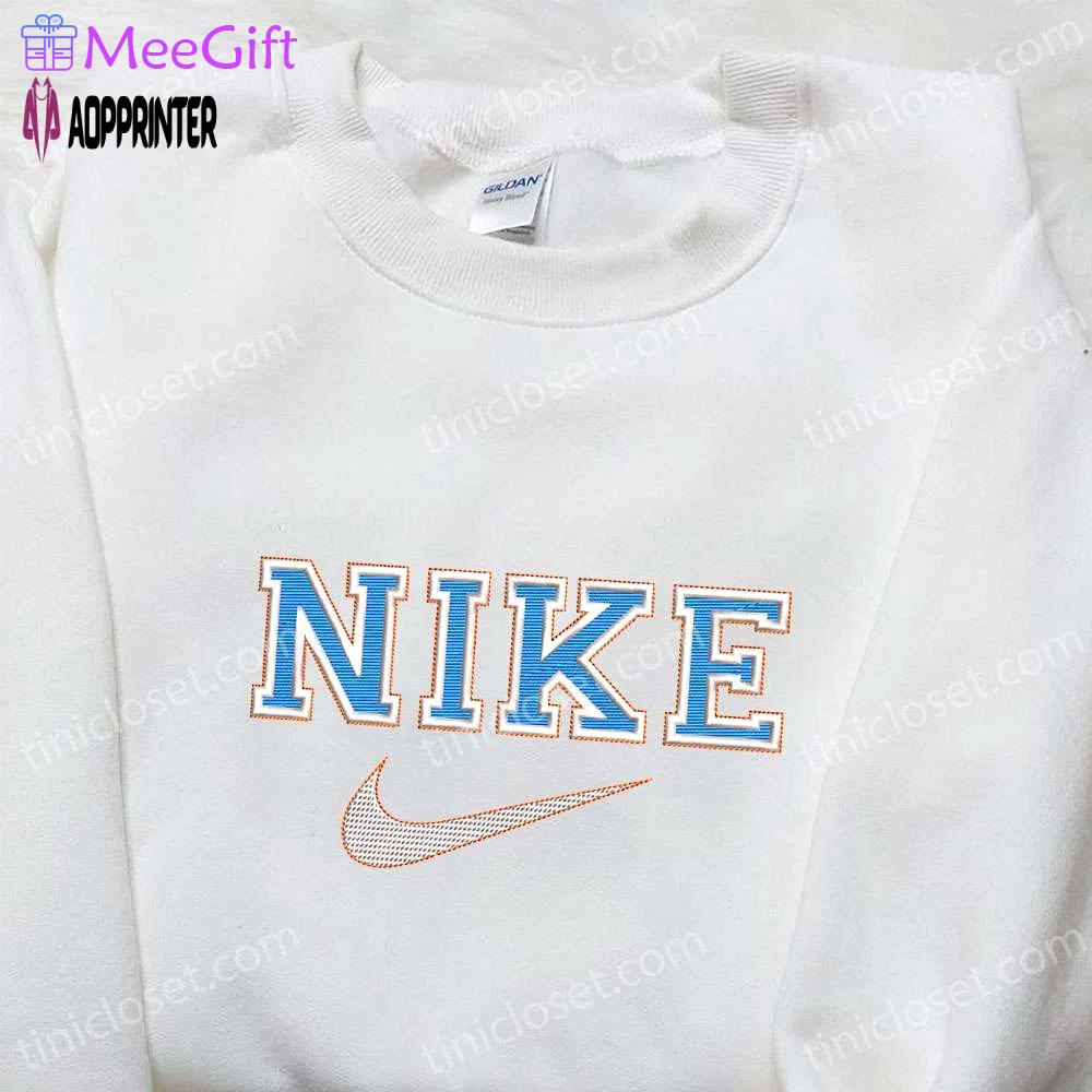 Nike embroidered shirt: stylish & personalized gift for family Embroidered Shirt