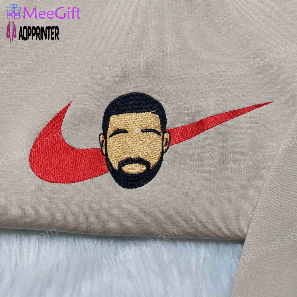 Nike x drake embroidered shirt: custom trending design Embroidered Shirt