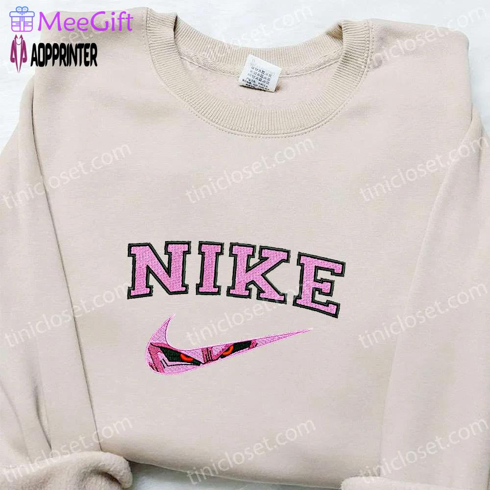 Nike x frieza anime embroidered sweatshirt – dragon ball shirt perfect family gift Embroidered Shirt
