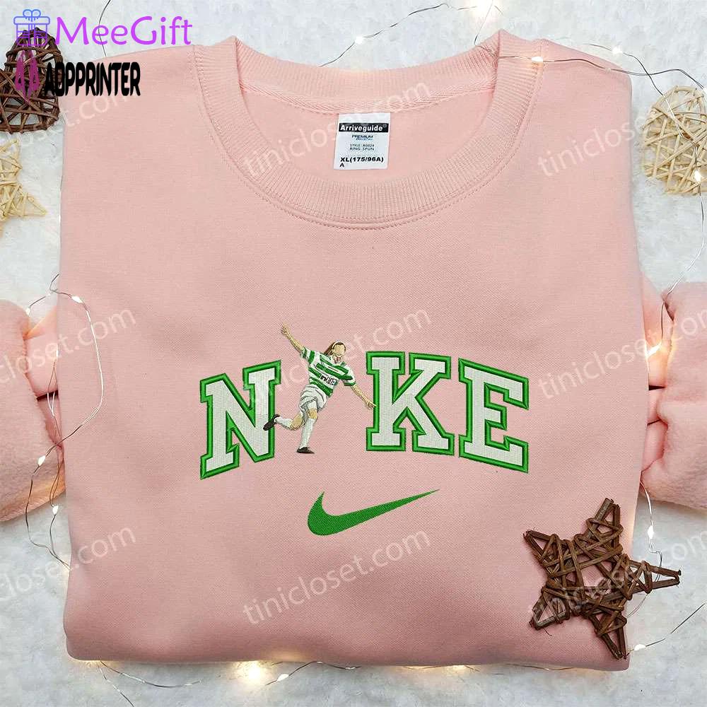 Nike x henrik larsson embroidered shirt celtics football club best gifts for football fans Embroidered Shirt