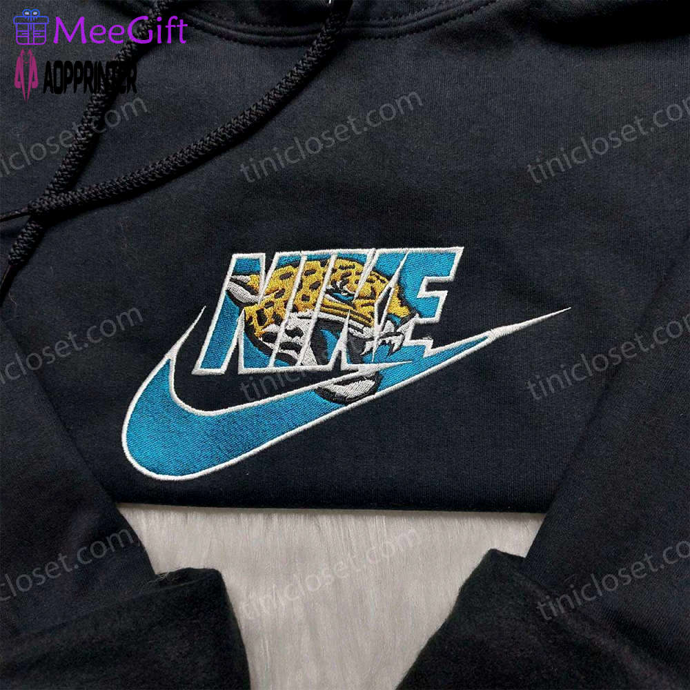Nike x jacksonville jaguars embroidered shirt nfl fan clothing Embroidered Shirt