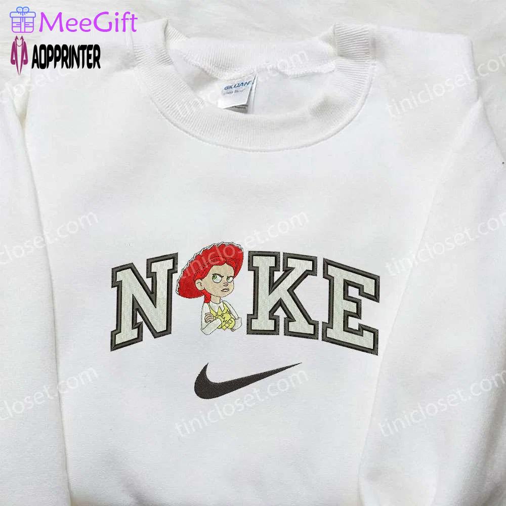Nike x jessie toy story embroidered shirt: disney inspired nike shirt Embroidered Shirt